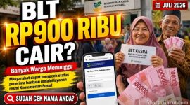 Ilustrasi penerima BLT Kesra. Masyarakat dapat mengecek status penerima bantuan melalui layanan resmi Kementerian Sosial