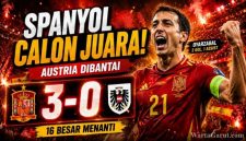 Spanyol Makin Dekat Juara Usai Hajar Austria di Piala Dunia 2026