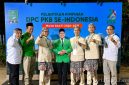 Ketua DPC PKB Kabupaten Garut, Subhan Fahmi, bersama jajaran pengurus usai menerima pengukuhan kepengurusan dari Ketua Umum DPP PKB, Muhaimin Iskandar