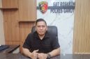 Kasat Reskrim Polres Garut AKP Herman Saputra memberikan keterangan terkait pengungkapan kasus pengeroyokan terhadap petugas penjaga perlintasan kereta api di Leuwigoong.