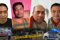 Empat terduga pelaku pengeroyokan terhadap petugas penjaga perlintasan kereta api di Leuwigoong berhasil diamankan Polres Garut bersama Resmob Ditreskrimum Polda Jawa Barat.