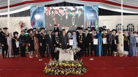 Rektor UNIGA memaparkan langkah kampus memperluas jejaring internasional melalui KKN luar negeri dan kolaborasi global.