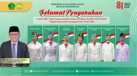 Tujuh siswa MAN 1 Garut dipercaya menjadi bagian dari Paskibraka tingkat Kecamatan Karangpawitan pada peringatan HUT ke-81 Kemerdekaan RI 2026.