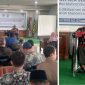 Ketua PDM Garut Dr. Agus Rahmat Nugraha saat memberikan pembinaan Al-Islam dan Kemuhammadiyahan kepada kepala sekolah dan madrasah di Gedung Dakwah Muhammadiyah Garut, Kamis (20/8/2026).