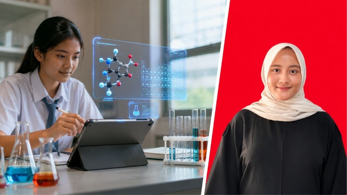 Penggunaan AI dalam pembelajaran kimia dapat membantu memahami konsep, tetapi tetap membutuhkan pendampingan agar siswa berpikir kritis dan mandiri.