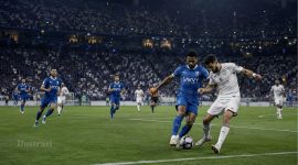 Ilustrasi pertandingan Al Hilal melawan Al-Faisaly pada laga pembuka Liga Profesional Saudi 2026-27.
