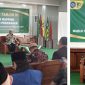 Wakil Ketua PDM Kabupaten Garut Drs. KH. Asep Zakaria saat membuka Halaqah Tarjih VI Qur’an Mapping Tafsir Peradaban di Gedung Dakwah Muhammadiyah Garut, Kamis (13/8/2026).