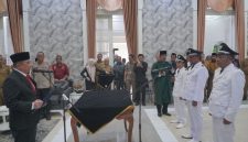 Pelantikan Tiga Kades PAW Garut