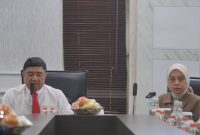Bupati Garut Abdusy Syakur Amin memimpin Rapat Forkopimda di Ruang Rapat Pamengkang, Kabupaten Garut, Selasa (11/8/2026).