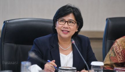 Ilustrasi Destry Damayanti dalam konteks kepemimpinan Bank Indonesia