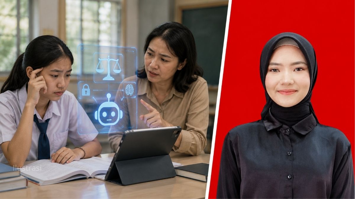 Penggunaan AI dalam pembelajaran sains perlu diimbangi perlindungan data, integritas akademik, dan literasi digital siswa.