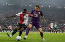 Ilustrasi duel Feyenoord dan Go Ahead Eagles dalam lanjutan Eredivisie di De Kuip.