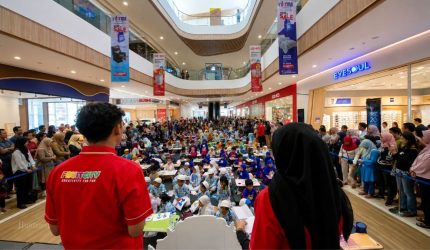 Lomba Mewarnai Fruitcity Garut di Atrium Citimall Garut.