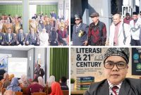 Workshop Literasi Abad ke-21 IPI Garut membahas tantangan guru, literasi, penulisan, dan penggunaan AI dalam pendidikan di Cisurupan, Senin (10/8/2026).