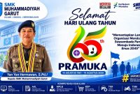 Ilustrasi kegiatan kepanduan dalam momentum Hari Pramuka ke-65 tahun 2026.