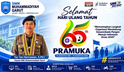 Peringatan Hari Pramuka 2026 di lingkungan pendidikan Garut