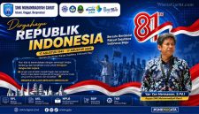 Kepala SMK Muhammadiyah Garut Yan Yan Hermawan, S.Pd.I menyampaikan pesan semangat belajar, berkarya dan berakhlak pada momentum HUT ke-81 RI.