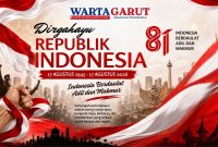Ucapan Dirgahayu Kemerdekaan Republik Indonesia dalam rangka memperingati HUT RI ke-81 pada 17 Agustus 2026.