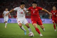 Ilustrasi. Gambaran pertandingan Indonesia melawan Vietnam pada Grup A Piala AFF 2026.