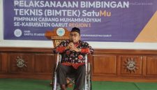 Ketua PDM Garut Dr. Agus Rahmat Nugraha menyampaikan pandangan tentang hakikat jiwa merdeka dalam momentum HUT ke-81 Republik Indonesia.