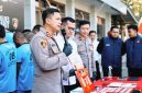 Polres Garut menggelar konferensi pers pengungkapan 20 kasus narkotika, psikotropika dan obat-obatan tertentu, Selasa (11/8/2026).