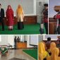 Ketua PDM Garut, Dr. Agus Rahmat Nugraha, menyampaikan arahan saat Pelantikan Kepala Sekolah dan Madrasah di lingkungan Majelis Dikdasmen dan PNF PDM Garut di Gedung Dakwah Muhammadiyah Garut, Selasa, 4 Agustus 2026
