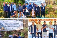 Ketua PDM Kabupaten Garut Dr. Agus Rahmat Nugraha, M.Ag., saat memberikan amanah dalam pembukaan Baitul Arqam PT Surya Garut Abadi di Cisaruni, Cilawu, Garut, Jumat, 21 Agustus 2026.