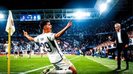 Ilustrasi grafis posisi klasemen sementara Real Madrid dan Espanyol setelah pertandingan pekan kedua La Liga 2026/2027. (Grafis: WartaGarut.com)