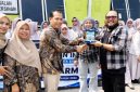 Siswa program keterampilan MAN 1 Garut mengikuti kunjungan industri ke perusahaan manufaktur di kawasan industri Bekasi, Rabu (5/8/2026).