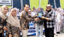 Siswa program keterampilan MAN 1 Garut mengikuti kunjungan industri ke perusahaan manufaktur di kawasan industri Bekasi, Rabu (5/8/2026).