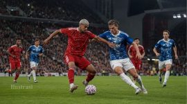 Liverpool menghadapi Como 1907 dalam pertandingan pramusim di Anfield, Minggu (16/8/2026) waktu Inggris