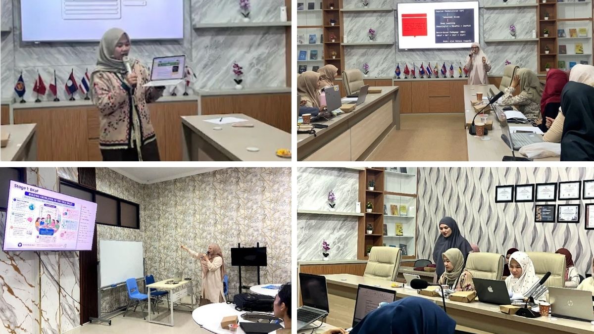 IPI Garut dan MGMP Dorong Guru Bahasa Inggris Susun Modul Ajar Berbasis AI 2 Guru Bahasa Inggris Garut mengikuti pendampingan modul ajar berbasis AI