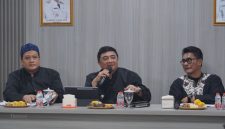 Bupati Garut, Abdusy Syakur Amin, menghadiri Rapat Koordinasi Peningkatan Potensi Pendapatan Asli Daerah (PAD) di Kantor Bapenda Garut, Kecamatan Tarogong Kidul, Kamis, 6 Agustus 2026.