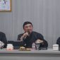 Bupati Garut, Abdusy Syakur Amin, menghadiri Rapat Koordinasi Peningkatan Potensi Pendapatan Asli Daerah (PAD) di Kantor Bapenda Garut, Kecamatan Tarogong Kidul, Kamis, 6 Agustus 2026.