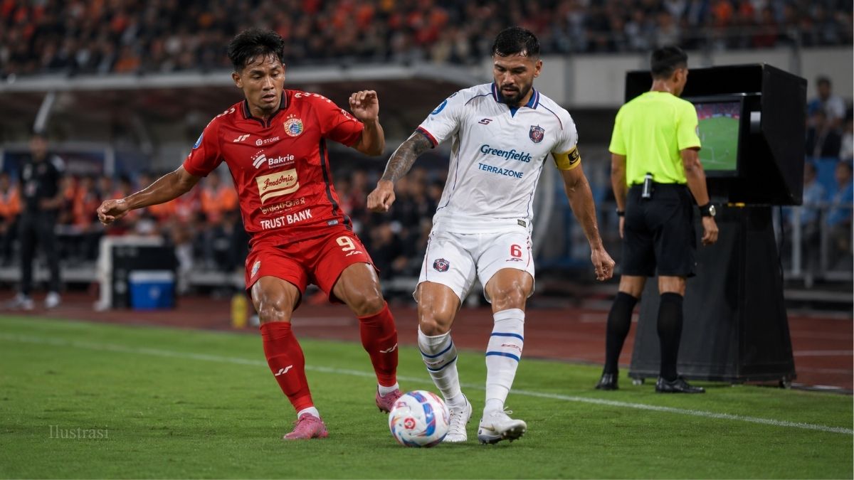Persija Jakarta mengalahkan Arema FC 3-1 pada laga perebutan posisi ketiga Piala Presiden 2026 di Stadion Kapten I Wayan Dipta, Kamis, 6 Agustus 2026. (Ilustrasi/wartagarut.com)