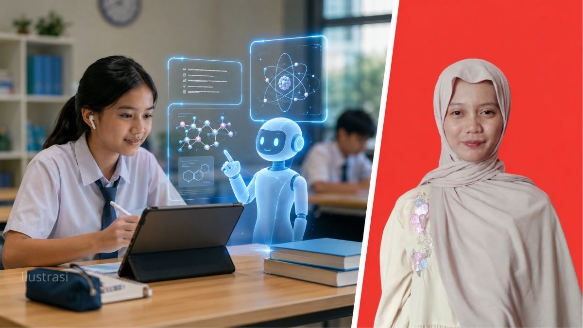 Teknologi AI memungkinkan siswa mendapatkan materi dan latihan sains yang disesuaikan dengan kemampuan serta kebutuhan belajar masing-masing