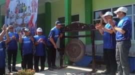 Kepala Kemenag Garut Membuka Porseni tingkat Kabupaten Garut 2026 di MAN 1 Garut, Senin (10/8/2026).