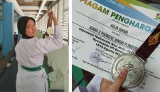 Aulia Sukma, siswa kelas 11 C MAN 1 Garut, meraih Juara 2 Poomsae Junior Pi Individu Tingkat Jawa Barat pada West Java Open 2026 di Gymnasium UPI Bandung, 14-16 Agustus 2026.