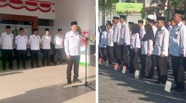 Kontingen Kabupaten Garut mengikuti Pekan Olahraga dan Seni Madrasah tingkat Provinsi Jawa Barat 2026.