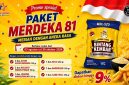 Bintang Kembar menghadirkan Promo Paket Merdeka 81 dengan diskon hingga 9 persen untuk pembelian kombinasi produk tertentu sesuai syarat program.