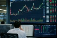 Ilustrasi saham GOTO dan perubahan kepemilikan Morgan Stanley pada Agustus 2026.