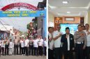 Tim Penilai Polda Jawa Barat saat mengikuti agenda penilaian Kampung Tertib Lalu Lintas di Pananjung, Garut, Rabu (19/8/2026).