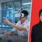 Simulasi laboratorium virtual berbasis AI membantu siswa melakukan eksperimen sains secara digital.