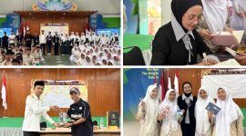 Kegiatan Creative Talk with Gradien Mediatama Writer Goes to School di Al Mashduqi IIBS Garut.
