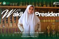 Alya Khalifa Nur Sya'bani, santri murid MA Unggulan Al Mashduqi IIBS Garut yang terpilih mengikuti ISLC 2026.