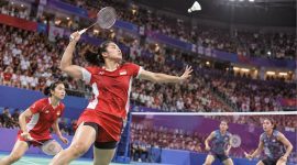Tim bulu tangkis beregu putri Indonesia meraih medali perunggu Asian Games 2026 setelah kalah 0-3 dari China di semifinal. (ilustrasi)