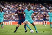 Ilustrasi pertandingan Levante vs Barcelona pada lanjutan La Liga 2026/2027.