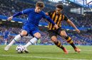 Ilustrasi pertandingan Chelsea vs Hull City di Premier League.