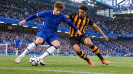 Ilustrasi pertandingan Chelsea vs Hull City di Stamford Bridge, Sabtu, 12 September 2026