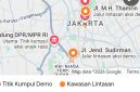 Titik lokasi Aksi buruh di Jakarta pada Kamis, 24 September 2026 (google maps)